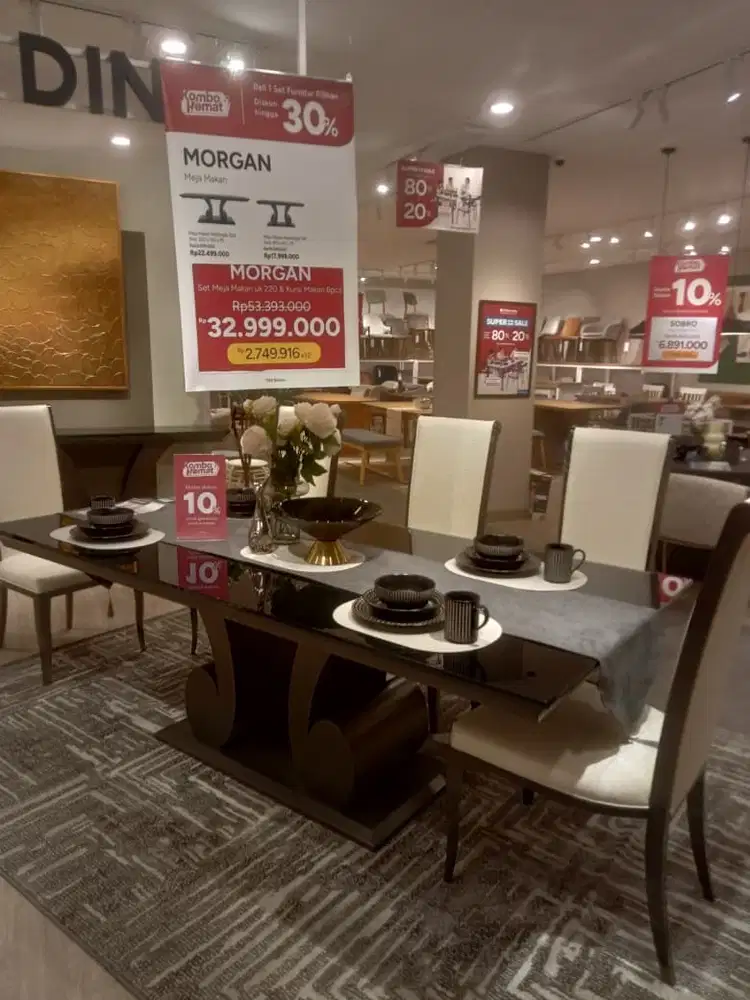 PROMO CICILAN MEJA MAKAN SYARAT HANYA KTP