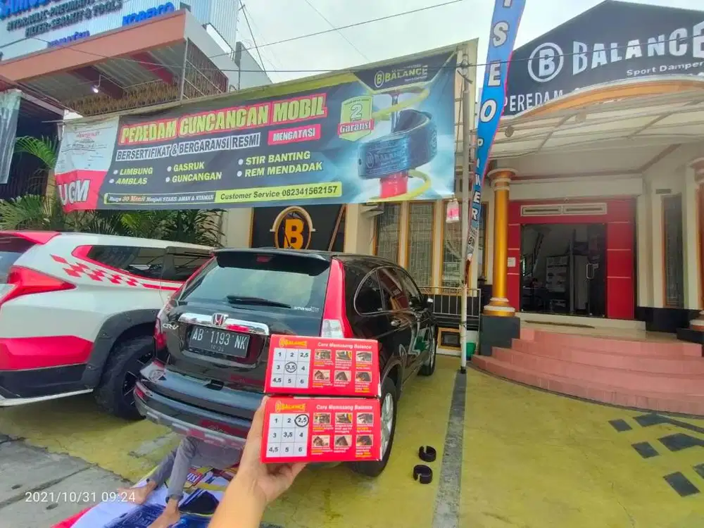 Peredam Limbung dan Gruduk mobil Balance Damper Garansi 5 Th - JAMBI