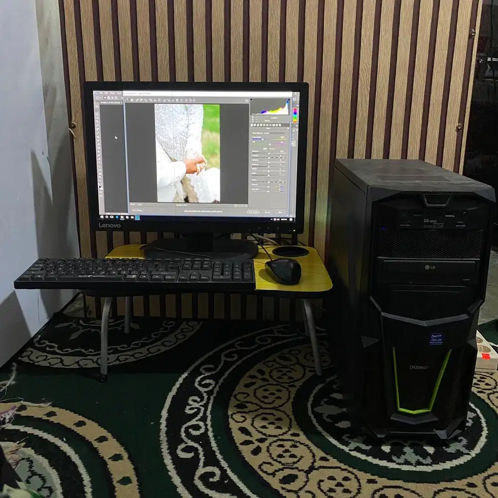 PC Komputer intel core i5 + Monitor (1 set tinggal pakai)