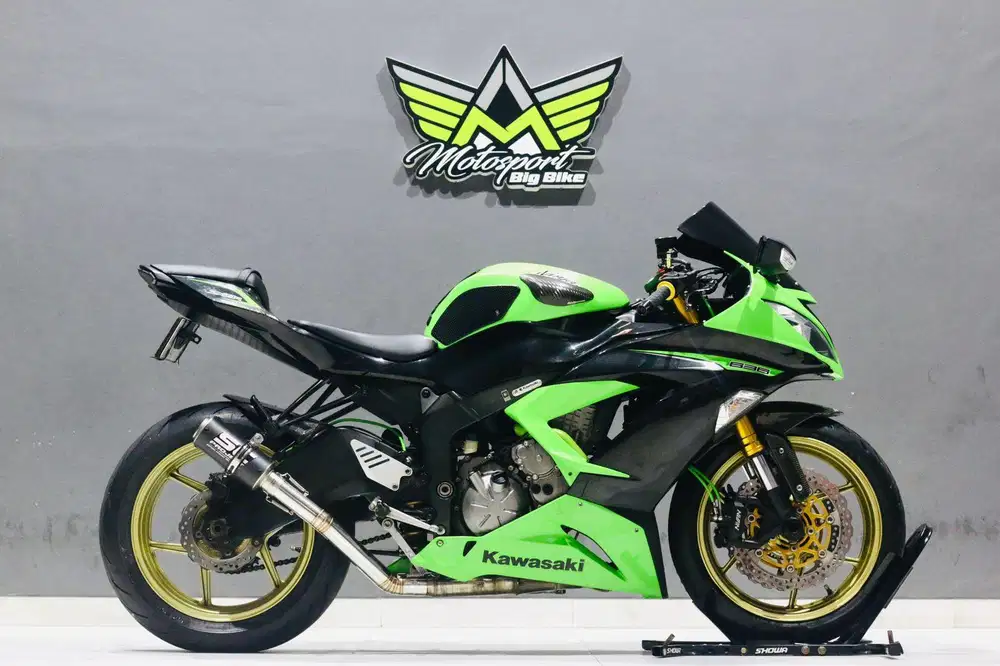 Kawasaki ZX636R like new unit cakep mesin sehat siap gass bro