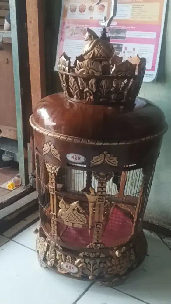 Sangkar ukir Mataram