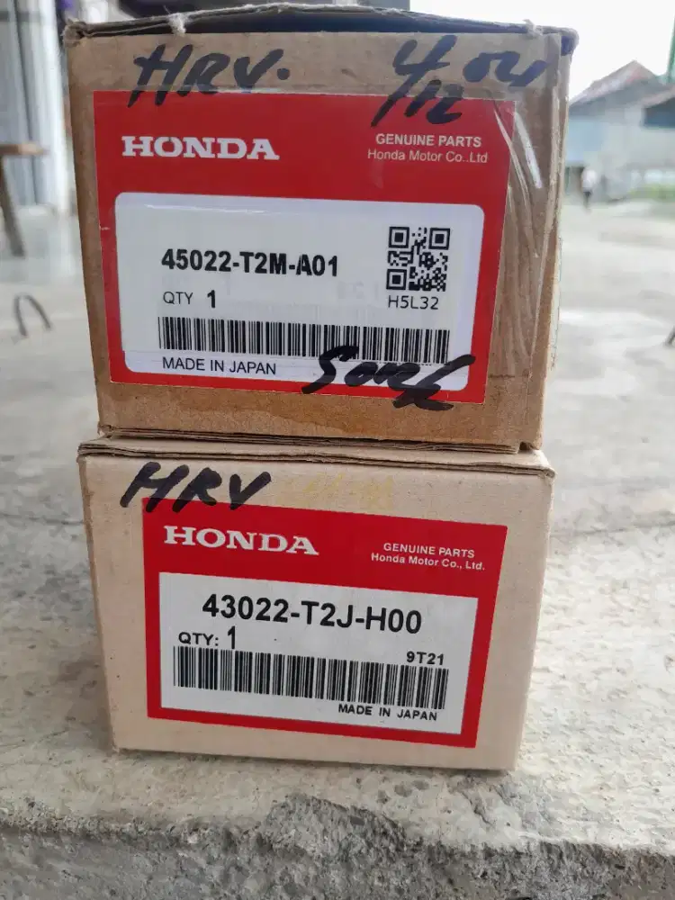Kamvas Rem Honda HRV original