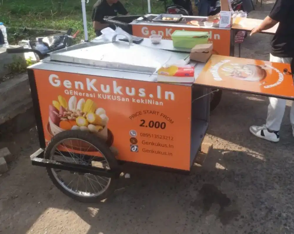 Di jual Gerobak kukusan