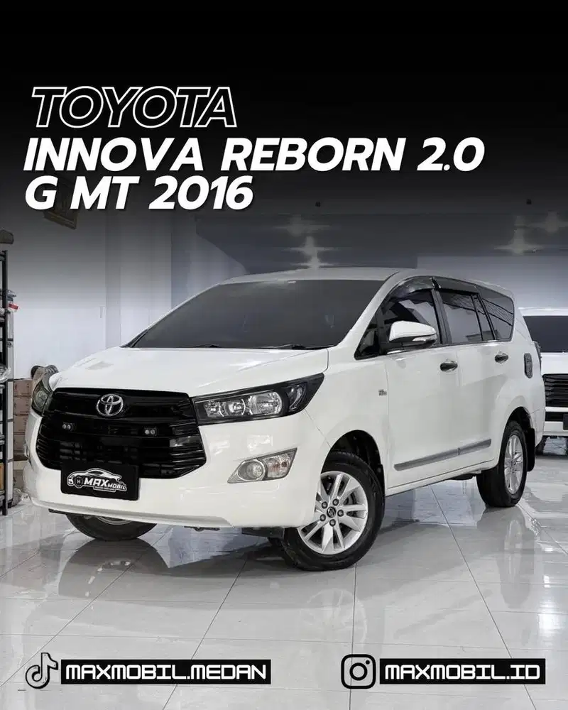 [ODO 70RB‼️] TOYOTA KIJANG INNOVA G MT 2016 pemakaian 2015