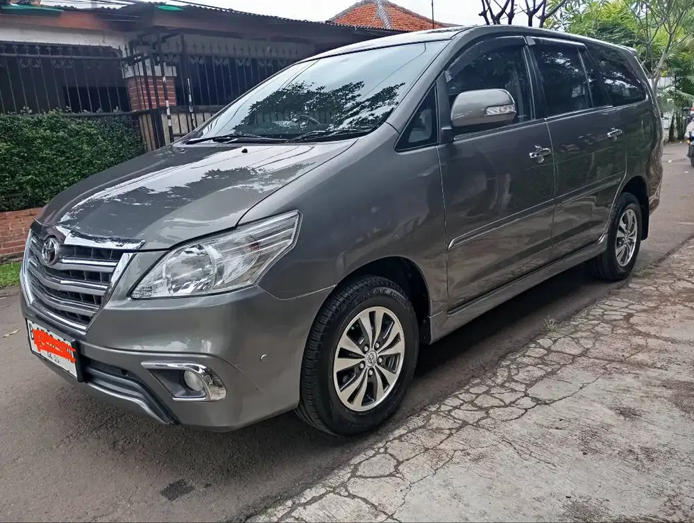 (KM 71rb.) INNOVA V M/T bensin 2015 (TOP CONDITION)