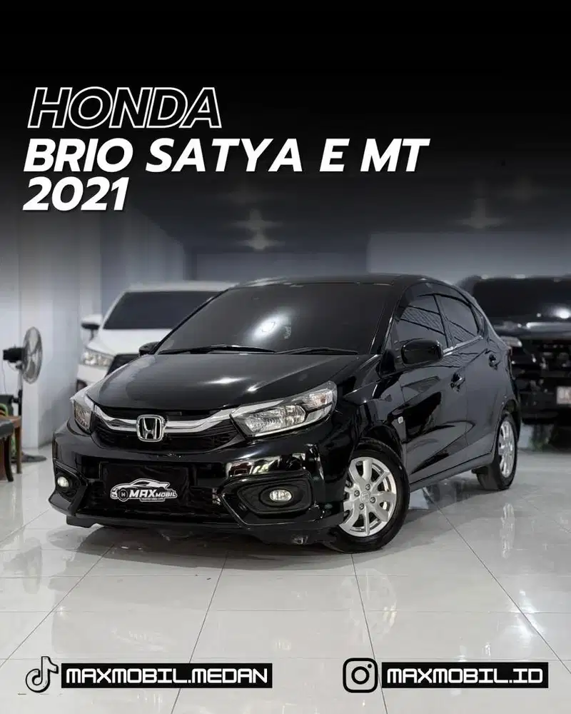 [ODO 73RB‼️] HONDA BRIO E 1.2 MT 2021 pemakaian 2022