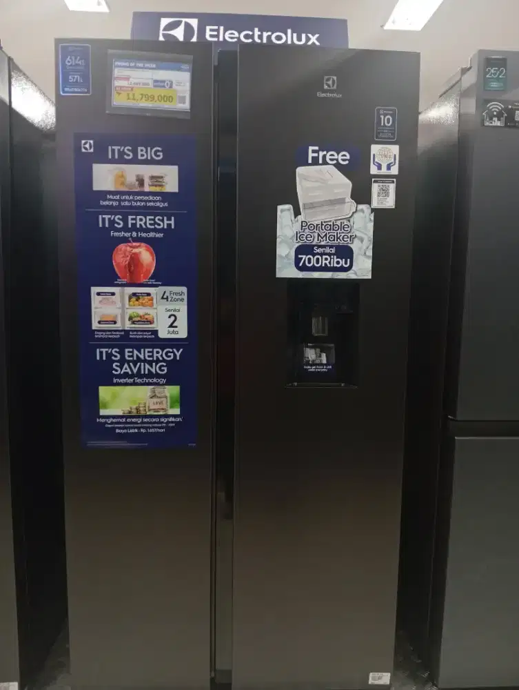 Cicilan kulkas Elektrolux dengan Homecredit