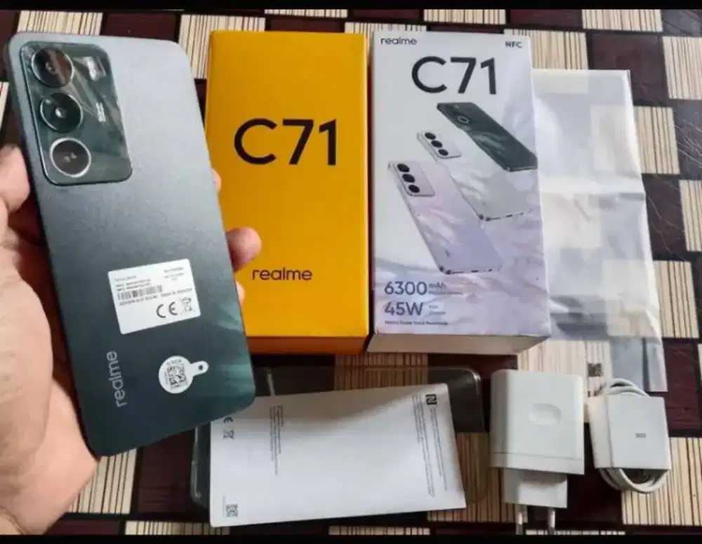 realme c71 NFC ram 4+8/128