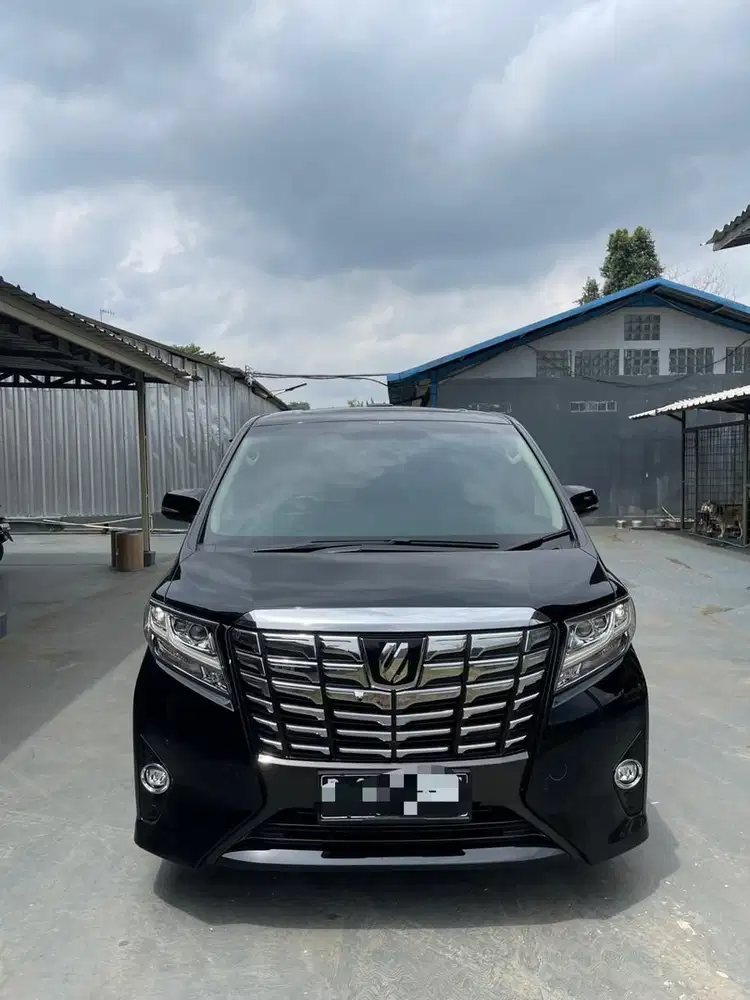 Toyota Alphard 2017 Bensin km rendah