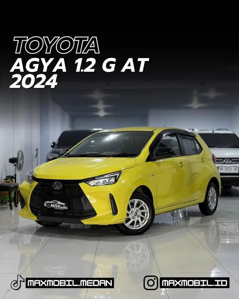[ODO 16RB‼️] TOYOTA AGYA G CVT 2024 pemakaian 2024