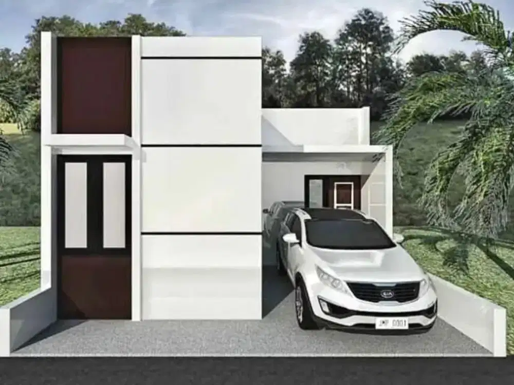 Rumah Baru Dlm Cluster Sisa 5 Unit di Cipayung Jakarta Timur