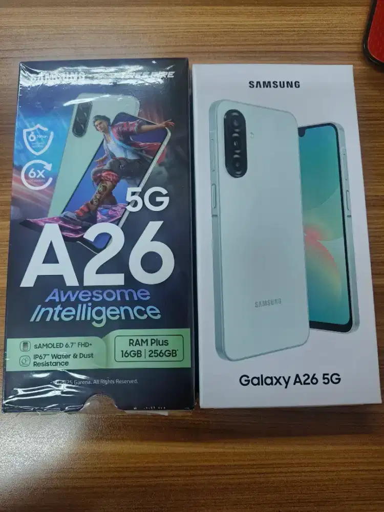 Dijual hp samsung A26 5G 256 GB like new