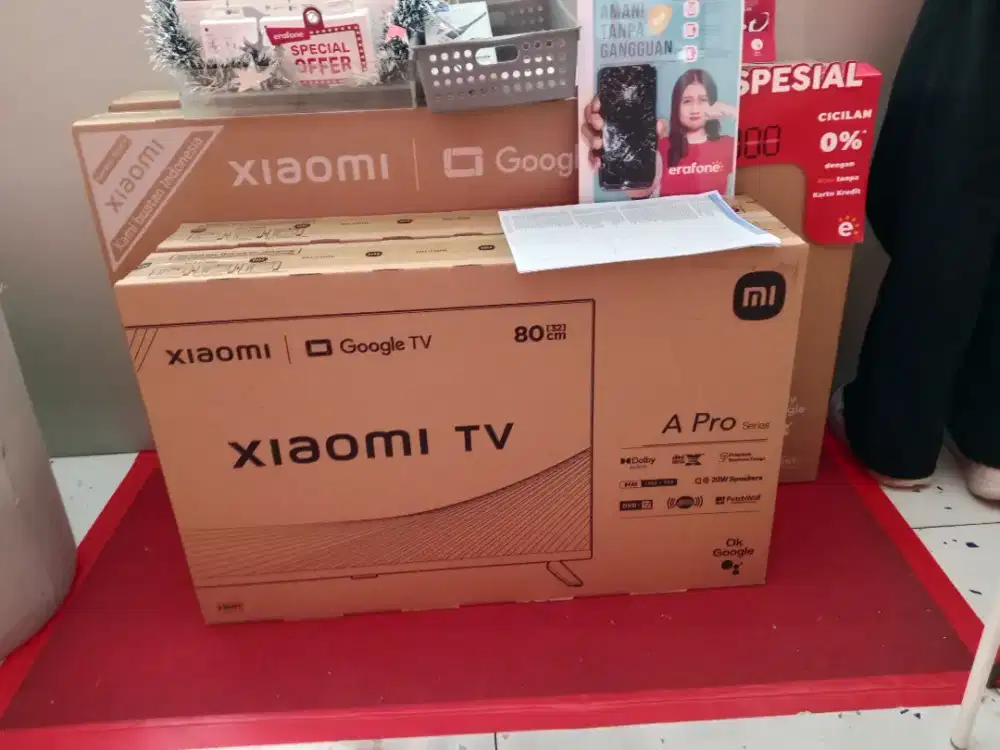 XIAOMI GOOGLE TV 32INCH CICILAN RINGAN