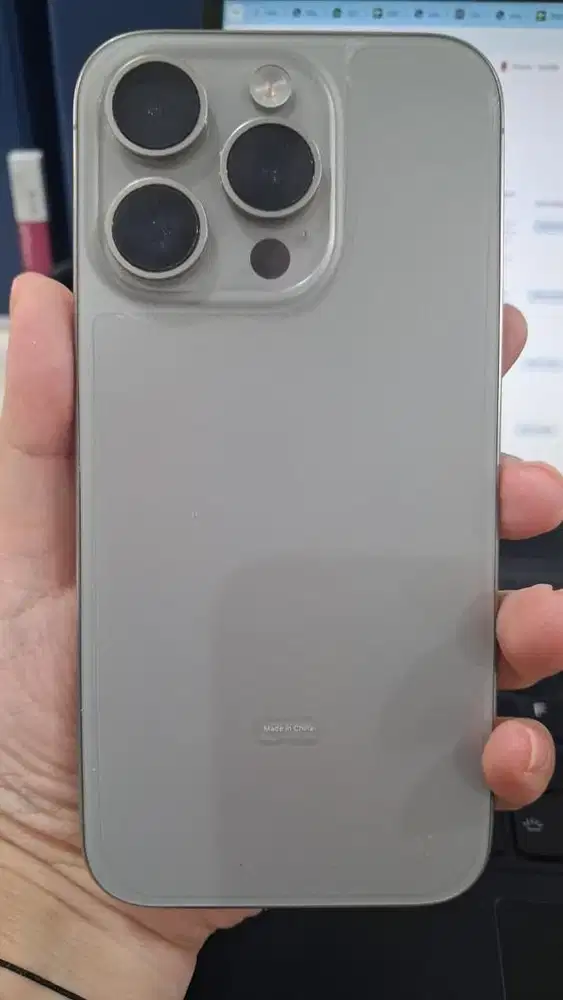 Iphone 15 pro titanium 128 bh 89 x garansi ibox