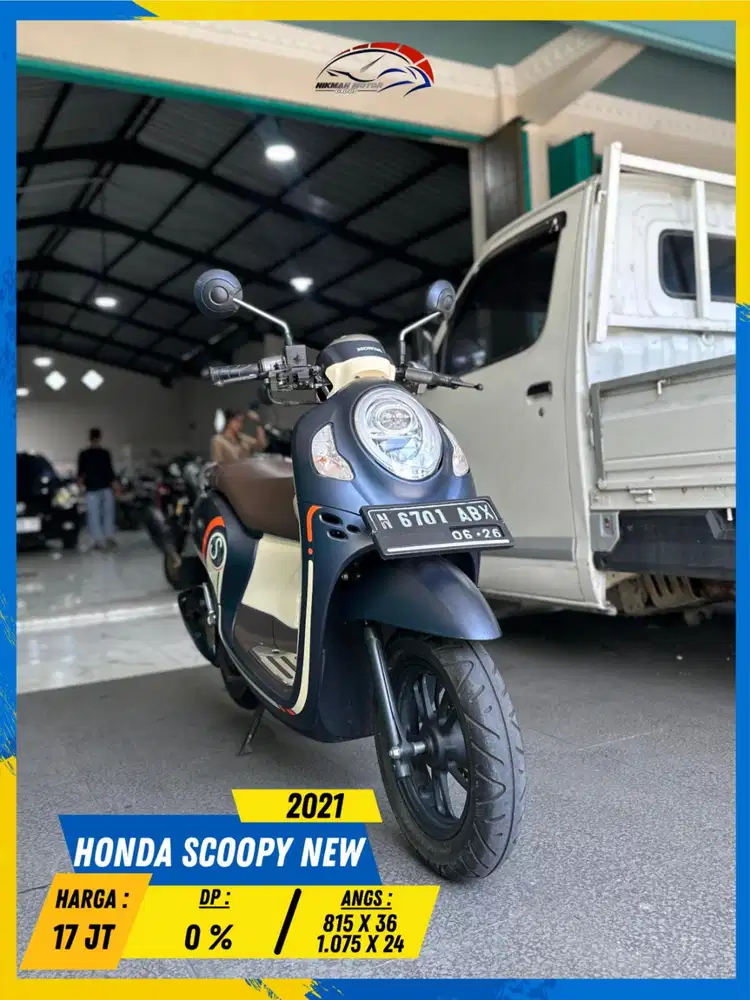HONDA SCOOPY NEW 2021 NDANG PANTAU BOLOH HIKMAH MOTOR KEPUH MALANG