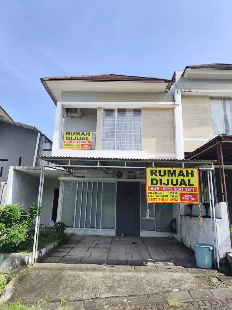 Dijual Rumah SHM 2Lt 4KT/KM LT/LB 121/154 Tanpa Perantara