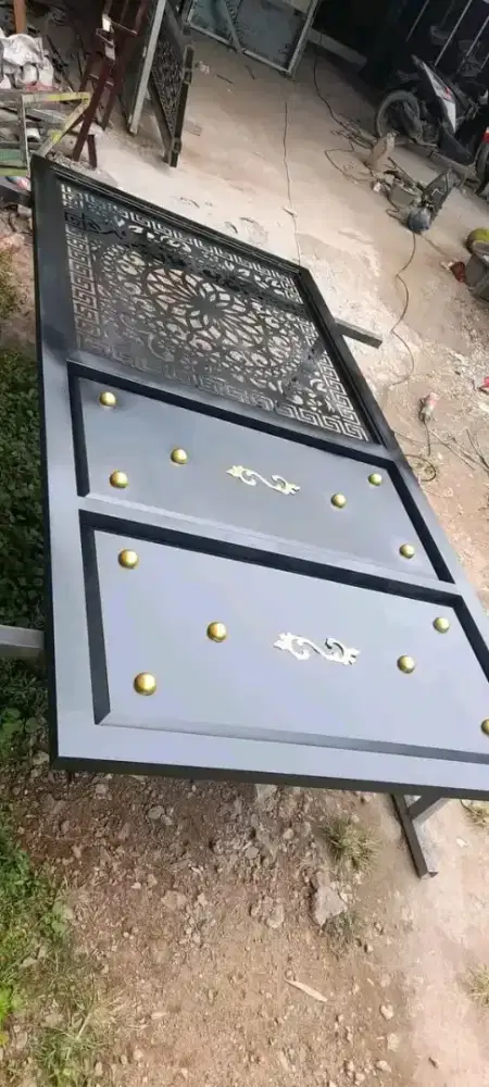 Tukang las pembuatan pagar kanopi tralis jendela