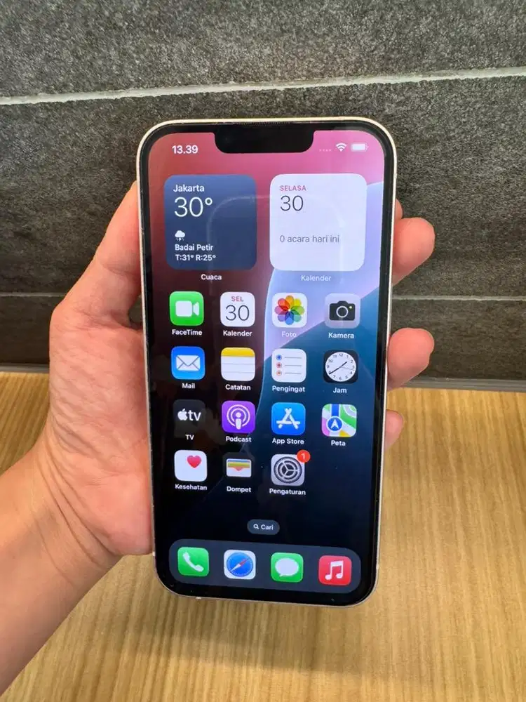 jual iphone 13 (128 gb) Pink garansi GDN