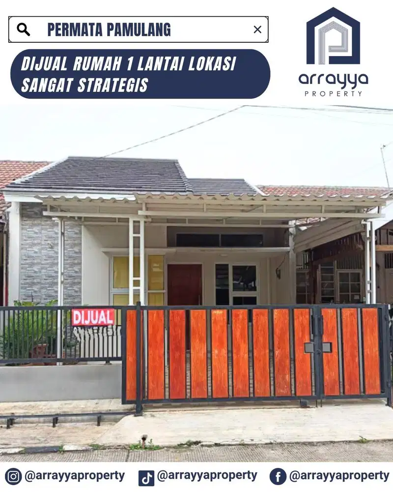 SIAP HUNI RUMAH CANTIK HARGA MENARIK DI PERMATA PAMULANG RN47