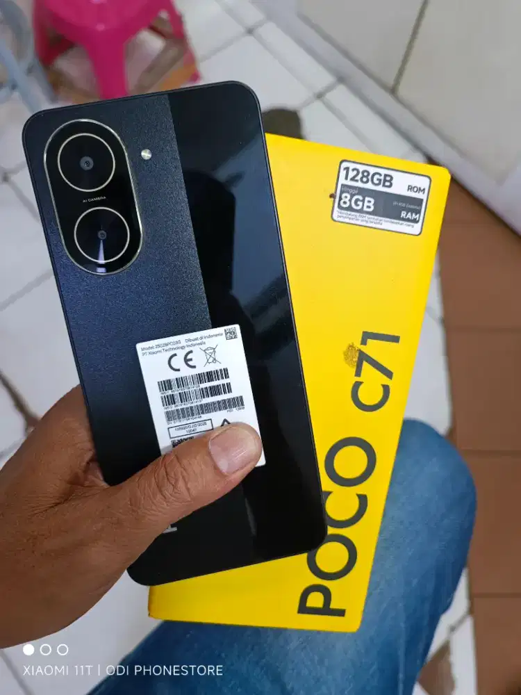 Xiaomi poco c71 8/128 mulus seperti baru dan lengkap