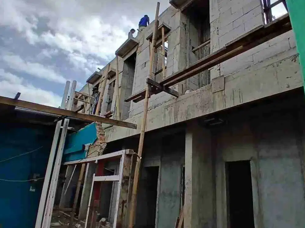 10 UNIT RUMAH BARU BAGUS AKSES GG MOTOR 50MTRAN DARI AKSES MBL CONDET