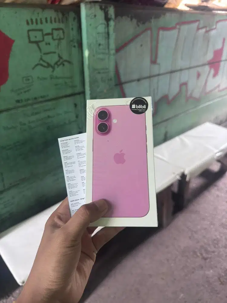 Iphone 16 Pink 128gb New Resmi