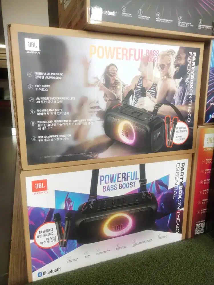 Speaker JBL PARTYBOX ON THE-GO Essential,Bisa cicilan pakai Homecredit