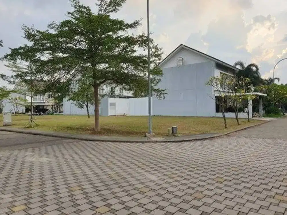 Kavling hoek 286m Cluster Palm Spring JGC Jakarta Garden City Cakung