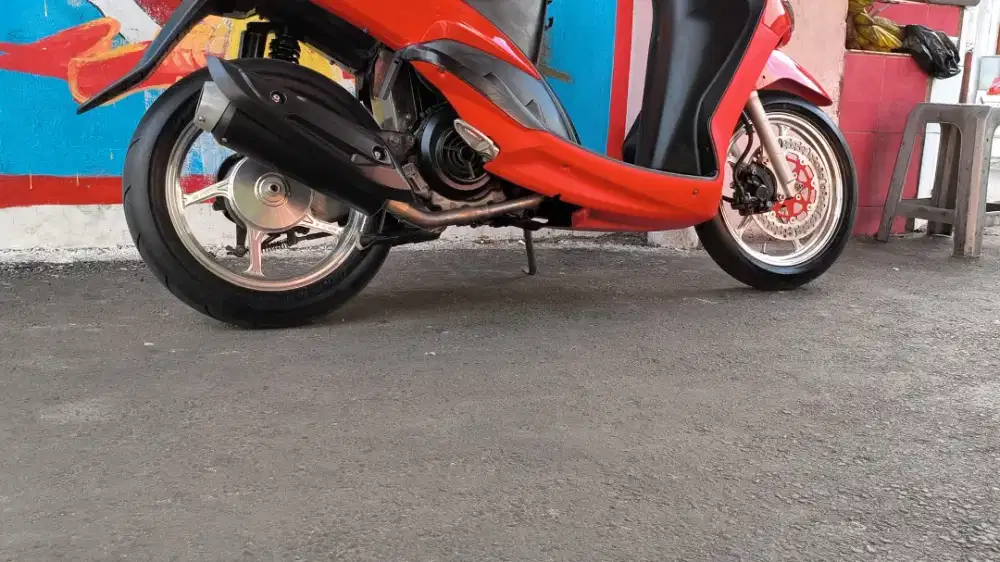 Knalpot race x sarfull mio sporty smile soul 26-28