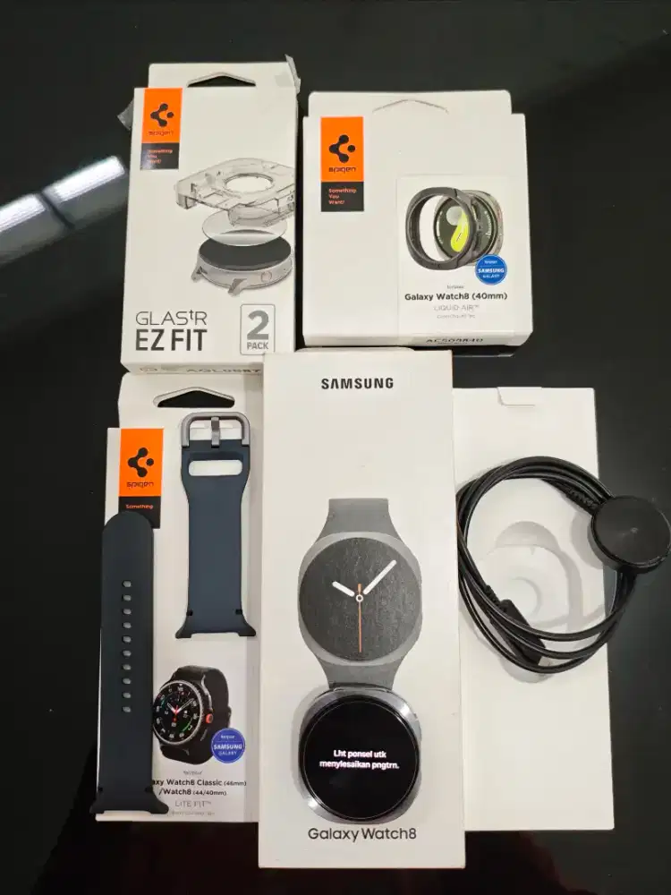 Samsung Galaxy Wach 8 Terbaru Blcak 40 Mm Baru 2 minggu Full Bonus