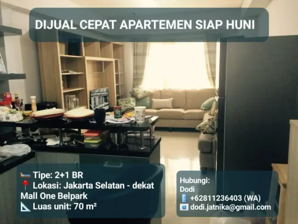 DIJUAL CEPAT APARTEMEN MEWAH MURAH
