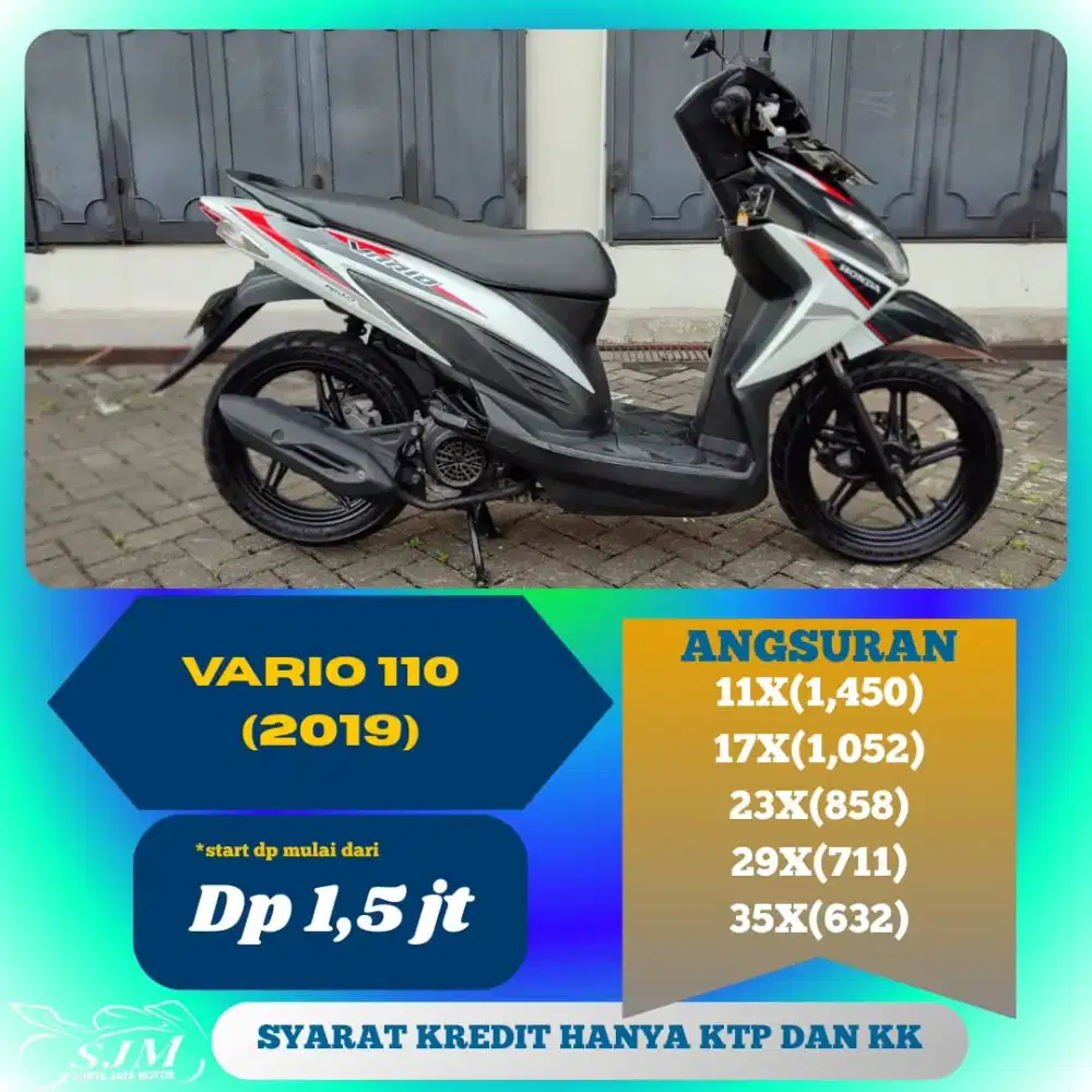 HONDA VARIO 110 LED 2019 CASH & KREDIT