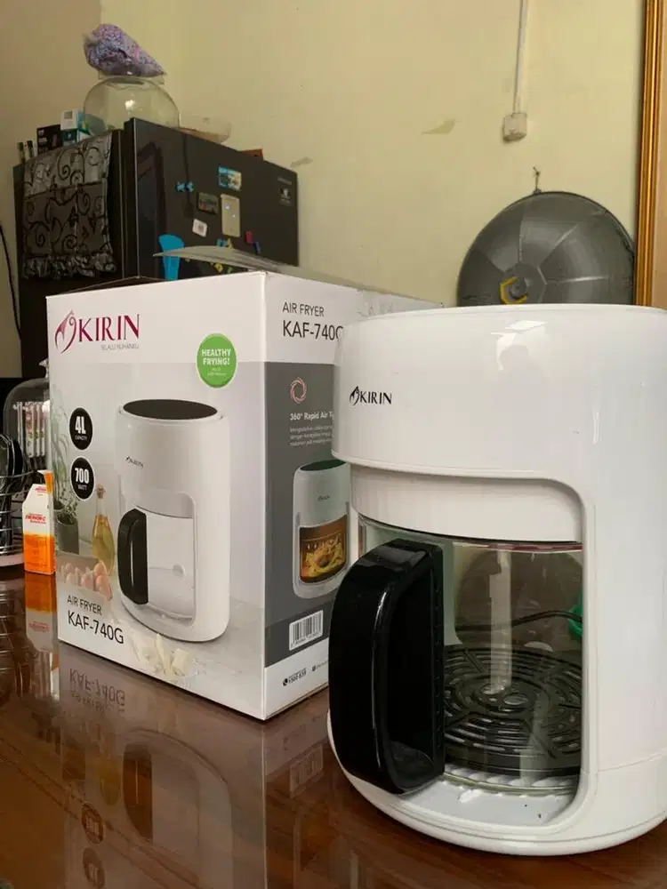 Air frayer kirin, pemanas makanan serba guna