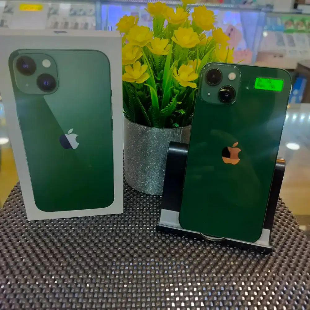 iPhone 13 128gb iBox bh 81% mulus lengkap