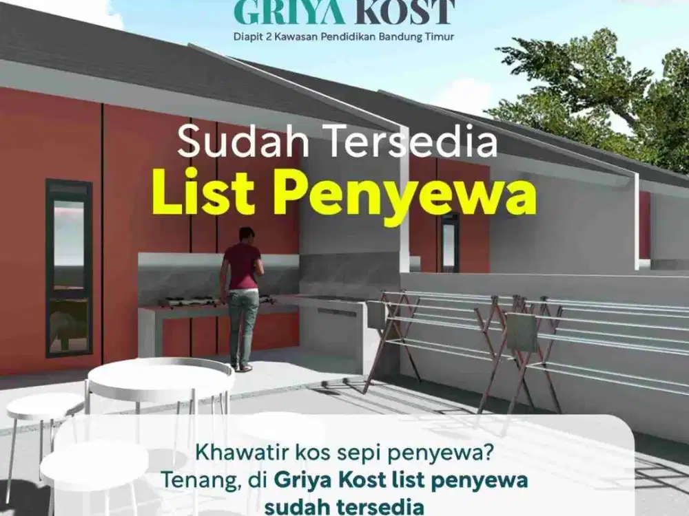 Rumah Kost di Bandung Timur Investasi Menarik Untuk Masa Depan SHM 685 juta