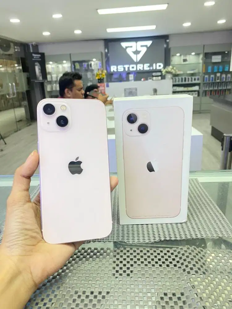 IPHONE 13 128GB FULLSET EX GARANSI RESMI/IBOX