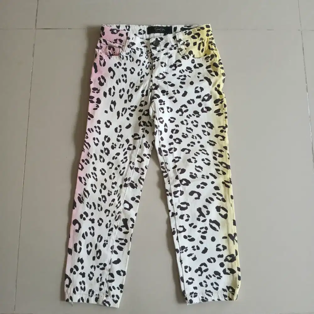 Celana panjang jeans skinny JessicaSimpson anak perempuan sz 4 usia 4t