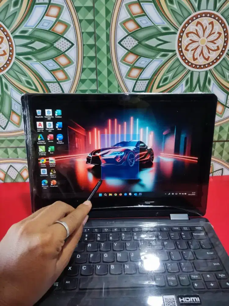 Lenovo Yoga R18ET28W V12 superslim Black TOUCHSCREEN +PEN [SSD 512GB]