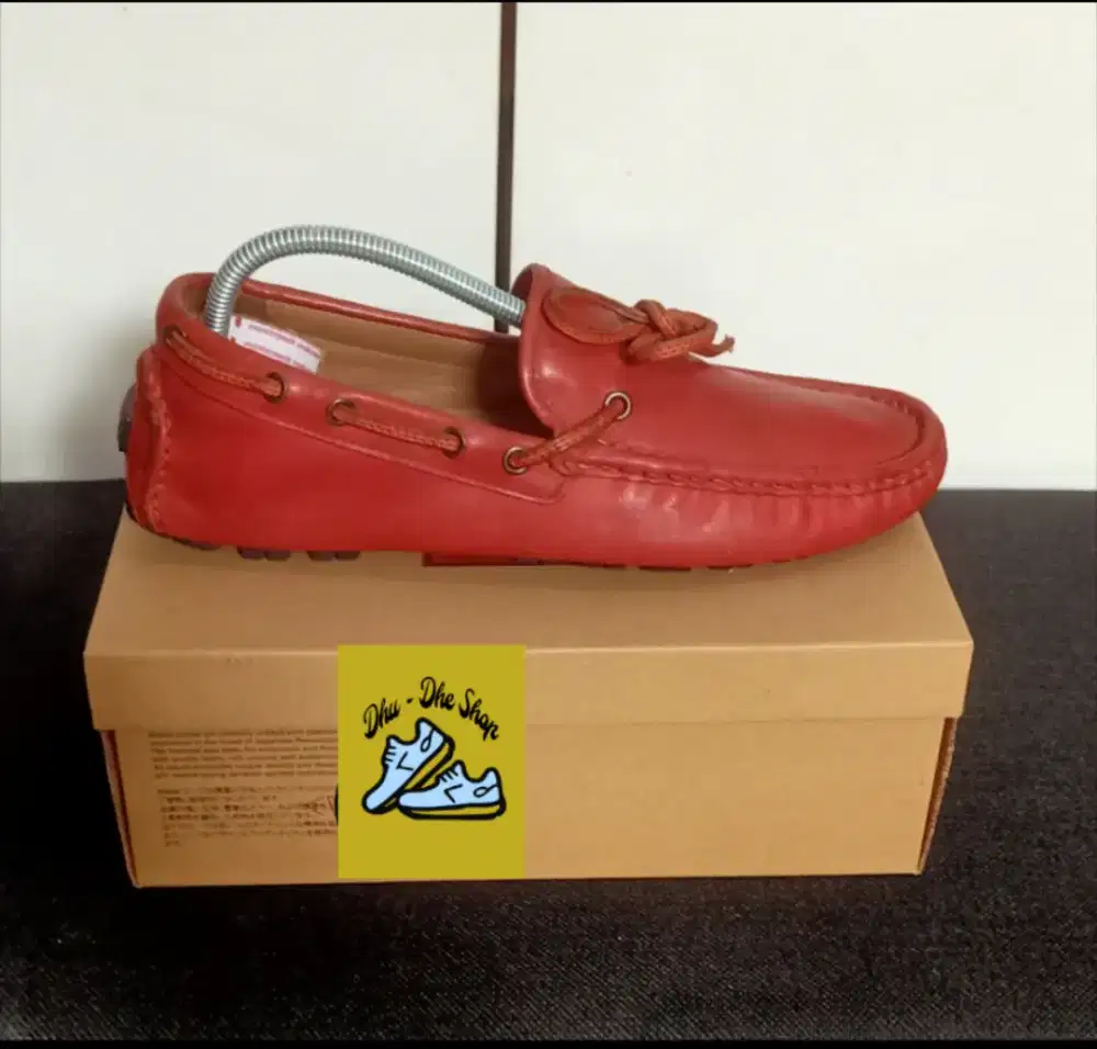 Sepatu slip on coach size 41 mewah