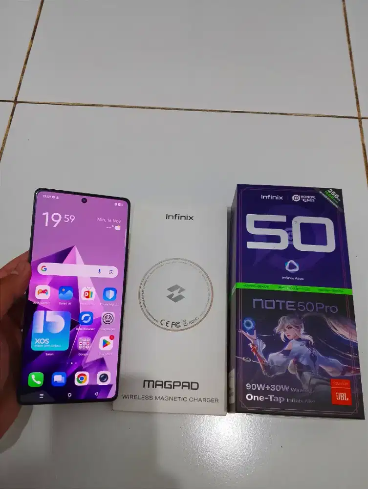 Infinix note 50 pro nfc