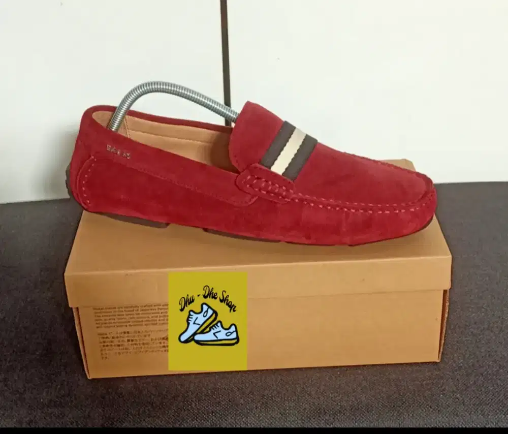 Sepatu Bally slip on size 43 ori  Switzerland (prelove)  mewah NEGO