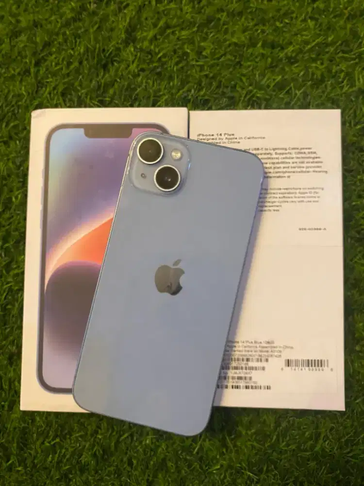 Iphone 14 Plus 128gb inter all operator (bukan simlock) mulus fullset