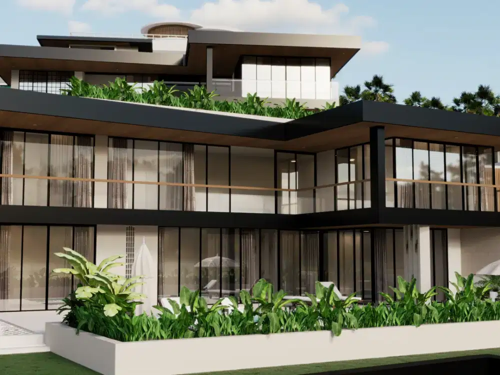 Leasehold - Prime Ubud Investment, 3-Bedroom Duplex Villa with Pool & Panoramic Views, Ubud, Bali