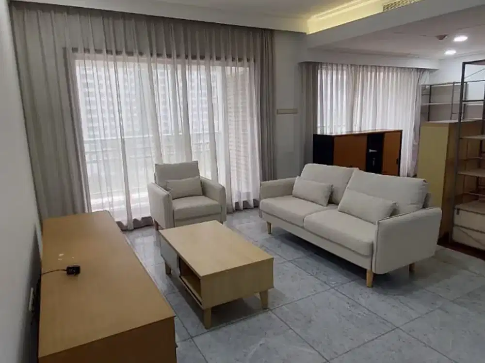 Apartemen Pavilion Jakarta Pusat | 2 KT, 115 m², Fully Furnished, City View