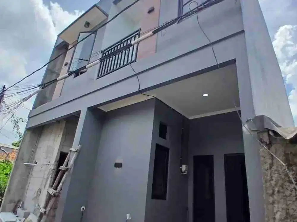 TURUN HARGA, 4 UNIT RMH BARU 2LT AKSES GG MTR 40M DARI AKSES MBL CONDET GEDONG SHM