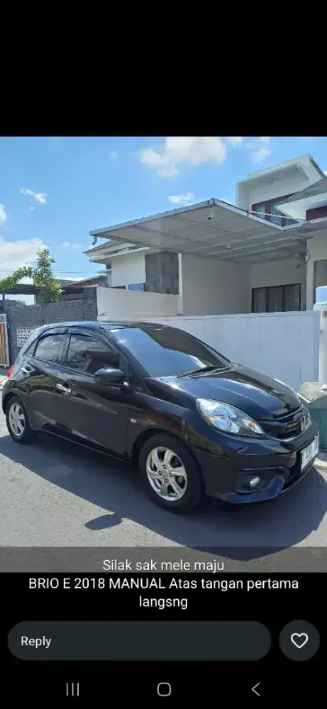 Jual santai Brio E Satya MT