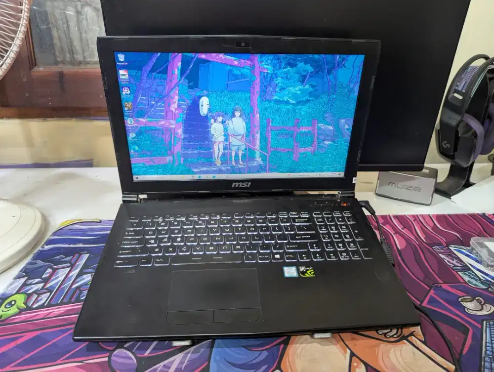 Laptop Gaming MSI GL62M 7RDX Intel Core I7-7700HQ Nvidia GTX 1050 SSD