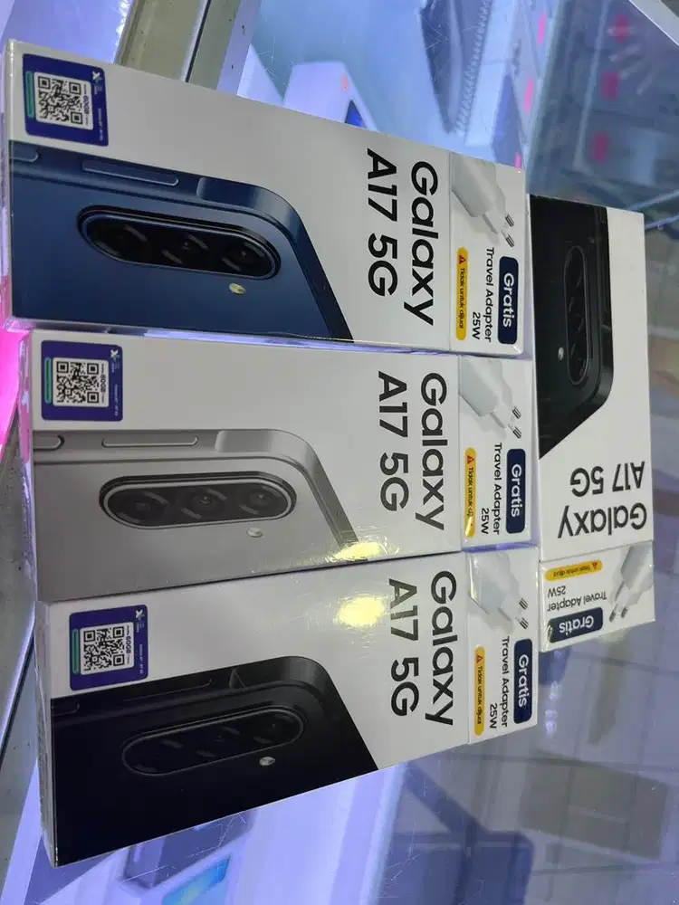 samsung A17 5G ram8/256gb new garansi resmi sein ready