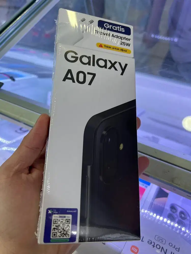 samsung A07 ram4/64gb new garansi resmi sein ready