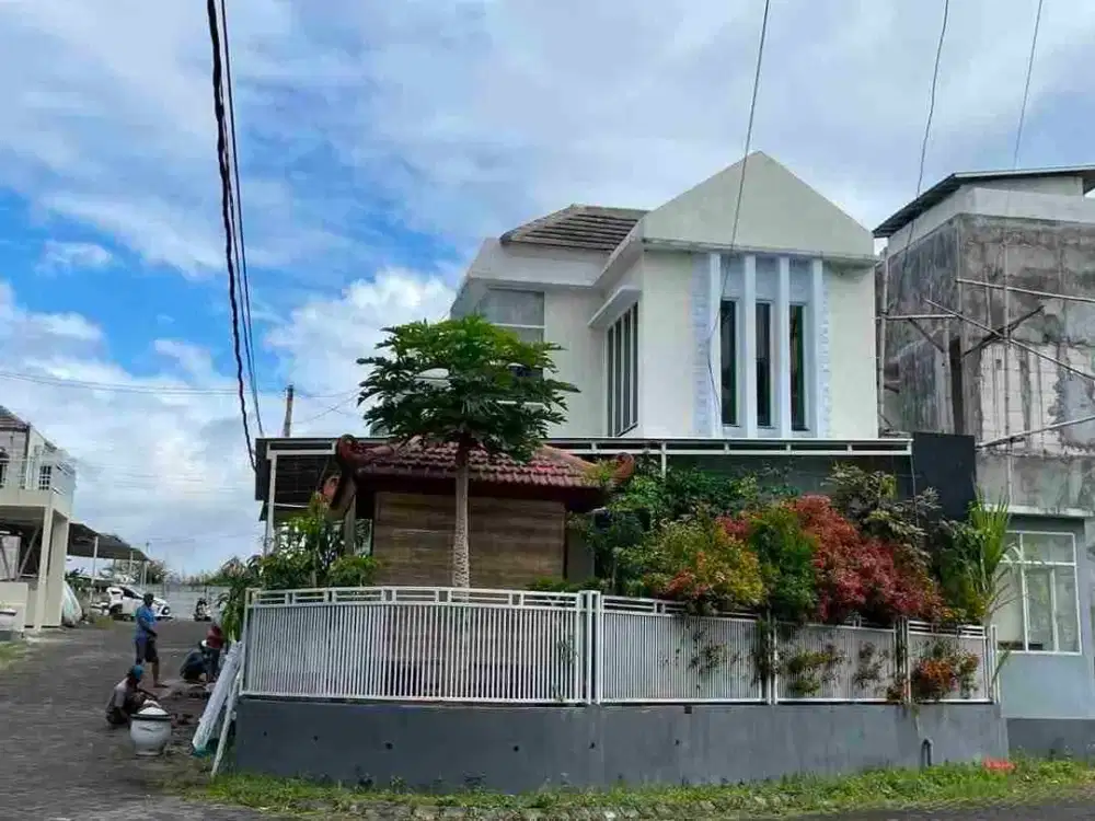 rumah murah 2 lt BU SEGERA di tegalgondo belakang kampus UNMUH suasana kayak di villa posisi hook